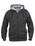 Basic-Hoodie-FullZip-Herr-Antracit-Melerad